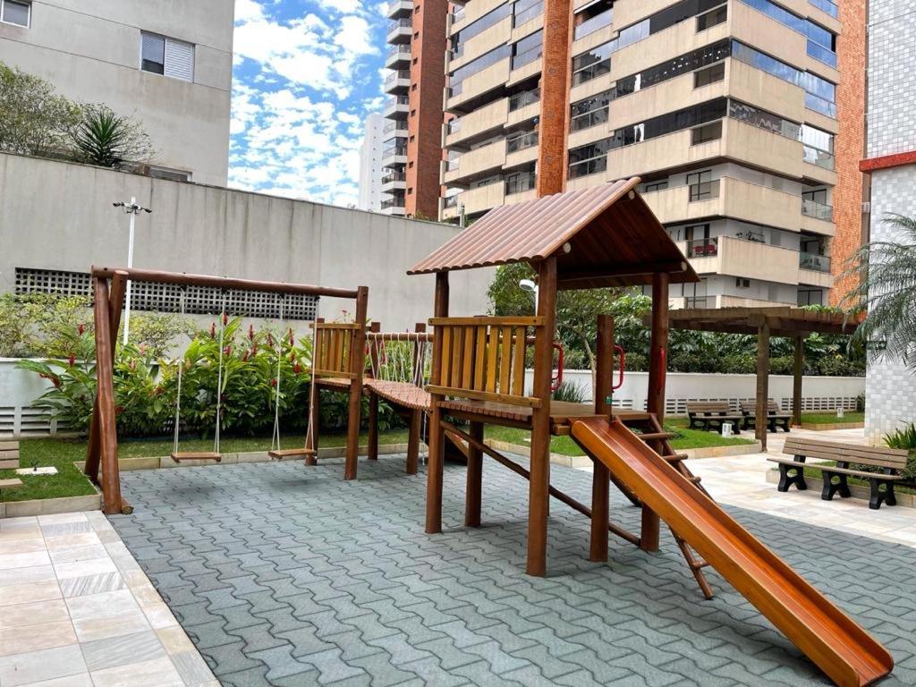 Lindo Apartamento A 50 Metros Da Praia Guarujá Buitenkant foto